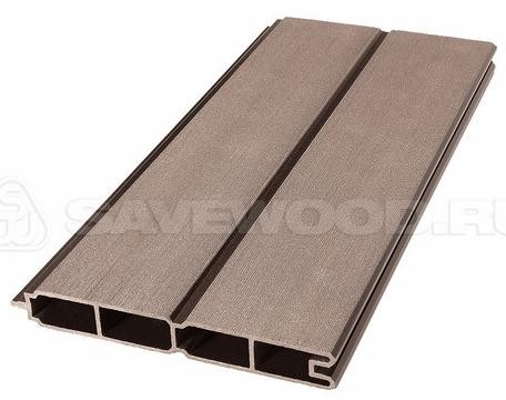 Заборный профиль из ДПК Savewood SW Agger матовый терракот купить в Благовещенске