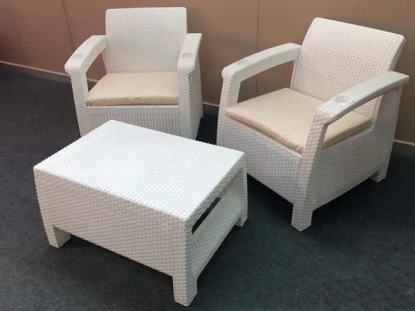 Комплект Yalta Balcony Set белый купить в Благовещенске