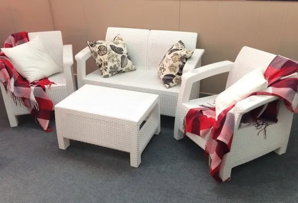 Комплект Yalta Terrace Set белый купить в Благовещенске