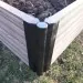 Угловой элемент поворотный, пластиковый от 60° до 300° для доски 300х30 мм из ДПК чёрный Holzhof купить в Благовещенске