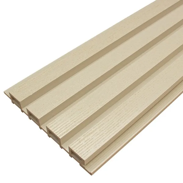 Фасадная доска из ДПК Faynag Wood Рейка Слоновая кость купить в Благовещенске
