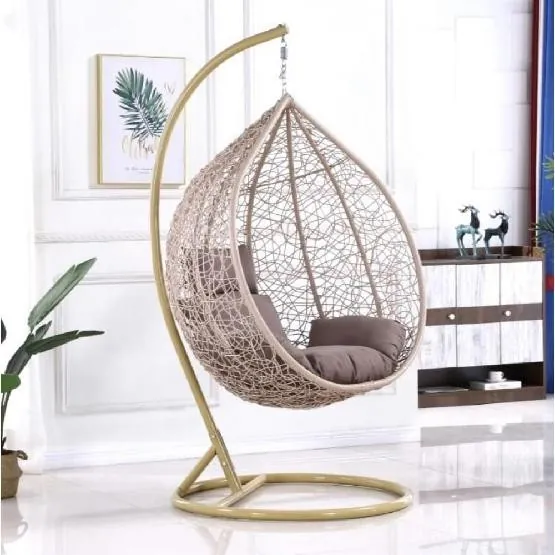 Кресло Подвесное из искусственного ротанга AFM-169A-XLB Beige купить в Благовещенске