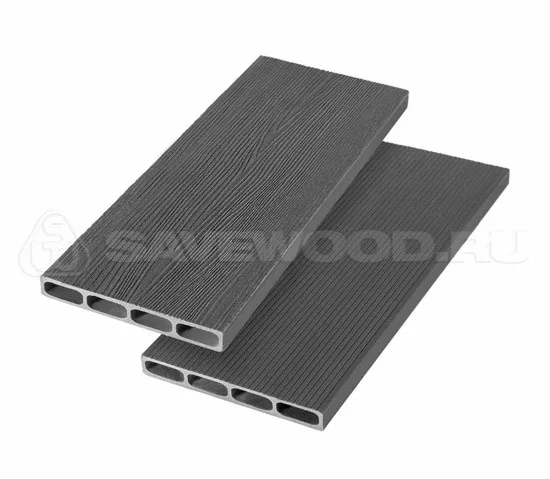Грядочная доска ДПК 3D Savewood SW Rubus (R) графит купить в Благовещенске