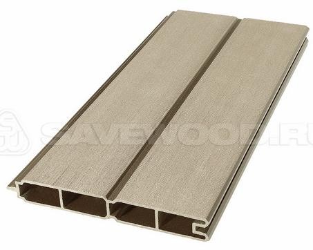 Заборный профиль из ДПК Savewood SW Agger матовый тик купить в Благовещенске