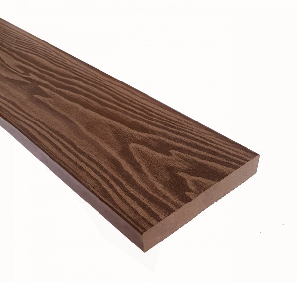 Террасная доска из ДПК Terrapol Смарт 3D Полнотелая без паза Орех Милано купить в Благовещенске