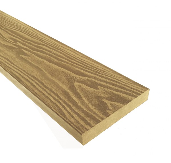 Террасная доска из ДПК Terrapol Смарт 3D Полнотелая без паза Дуб Севилья купить в Благовещенске