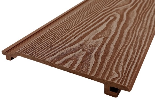 Сайдинг Darvolex 185x19x3000мм, 3D тиснение Коричневый купить в Благовещенске