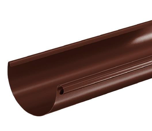 Водосток Aquasistem, система 150/100 - Водосточный желоб 3.00м RAL 8017 Коричневый купить в Благовещенске