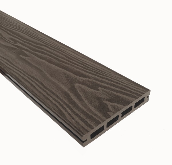 Террасная доска из ДПК Terrapol Смарт 3D Пустотелая с пазом Тик Киото купить в Благовещенске