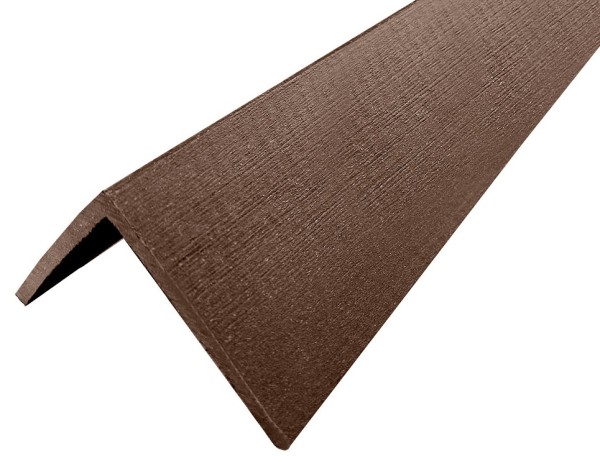 Уголок ДПК для сайдинга 70x70x3000мм Коричневый купить в Благовещенске