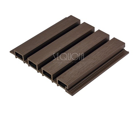 Доска фасадная ДПК 3D SEQUOIA co-extrusion BROWN купить в Благовещенске