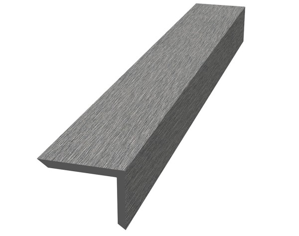 Уголок ДПК для террасной доски NauticPrime, 60x40x2900мм Тёмно-серый купить в Благовещенске