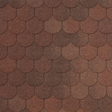 Гибкая черепица Tegola ASSISI terracotta 420 купить в Благовещенске