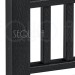 Комплект крышка/юбка для столба SEQUOIA BLACK купить в Благовещенске