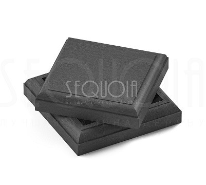 Комплект крышка/юбка для столба SEQUOIA GRAY купить в Благовещенске