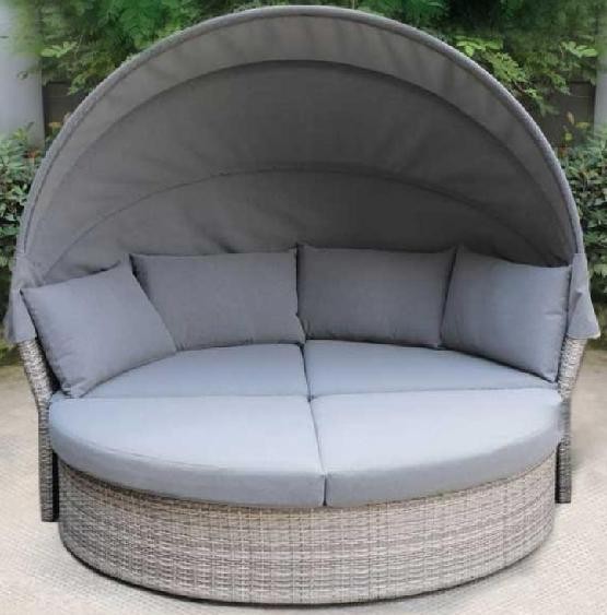 Диван-Трансформер AFINA плетеный из иск. ротанга AFM-325G Grey купить в Благовещенске