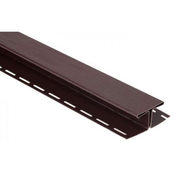Н-профиль Люкс Крашенный, T-18, ВН, Коричневый купить в Благовещенске