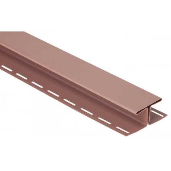 Н-профиль Люкс Крашенный, T-18, ВН, Красно-коричневый купить в Благовещенске