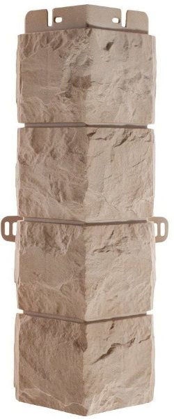 Фасадная панель Наружный угол фагот (талдомский), 0,45 х 0,13м (н) купить в Благовещенске