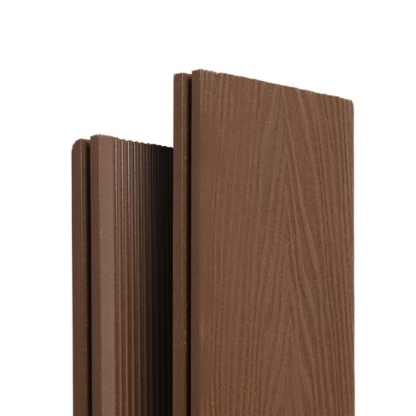 Террасная доска Ecodecking Экстра 3D полнотелая Шоколад купить в Благовещенске