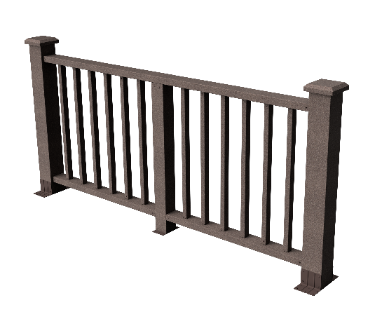 Ограждения декоративное ДПК GRINDERDECO Альма венге купить в Благовещенске