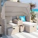 Комплект мебели AFINA плетеной из иск. ротанга AFM-330 Beige купить в Благовещенске