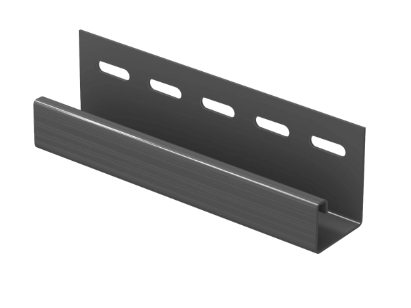 J-планка Ю-пласт Классика графитовая купить в Благовещенске