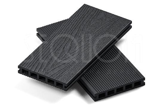 Доска террасная ДПК 3D SEQUOIA Evolution WOOD BLACK купить в Благовещенске
