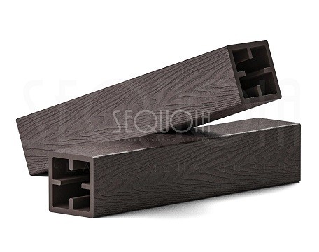 Столб SEQUOIA Evolution 3D WOOD BROWN купить в Благовещенске