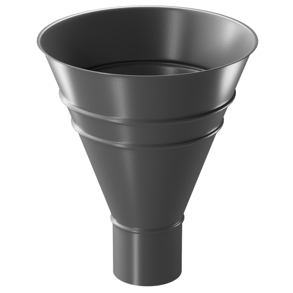 Воронка водосборная Döcke STAL PREMIUM, Графит купить в Благовещенске