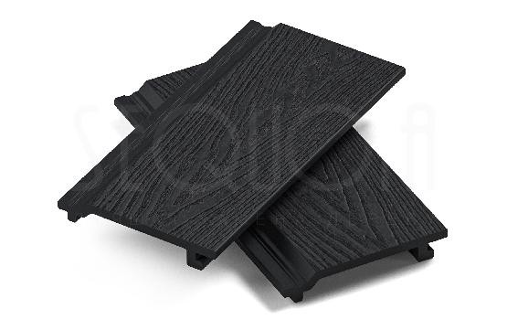 Доска фасадная ДПК 3D SEQUOIA Evolution WOOD BLACK купить в Благовещенске