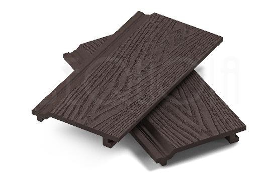 Доска фасадная ДПК 3D SEQUOIA Evolution WOOD BROWN купить в Благовещенске
