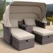 Комплект мебели AFINA плетеной из иск. ротанга AFM-330B Brown купить в Благовещенске