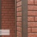 Фасадная панель Ю-Пласт Стоун Хаус Кирпич Красный купить в Благовещенске