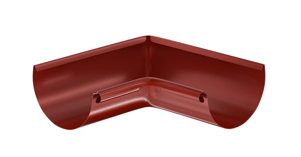 Водосток Aquasistem, система 125x90 - Угол желоба, внутренний 90° RR 29 Бургундский купить в Благовещенске