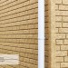 Фасадная панель Ю-Пласт Стоун Хаус Кирпич Песочный купить в Благовещенске