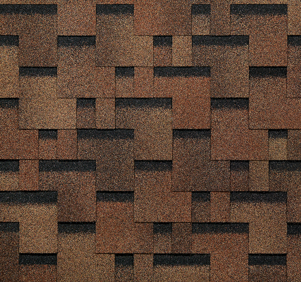 Гибкая черепица EURASIA Docke, Коллекция Лабиринт Светло-коричневый купить в Благовещенске