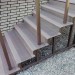 Ступень ДПК Outdoor Havana/Вельвет полнотелая серая  микс купить в Благовещенске