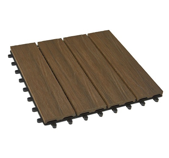 Садовый паркет дпк CM Garden Modern, 300х300 мм, PATINA BROWN (Патина коричневый) купить в Благовещенске