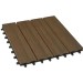 Садовый паркет дпк CM Garden Modern, 300х300 мм, PATINA BROWN (Патина коричневый) купить в Благовещенске