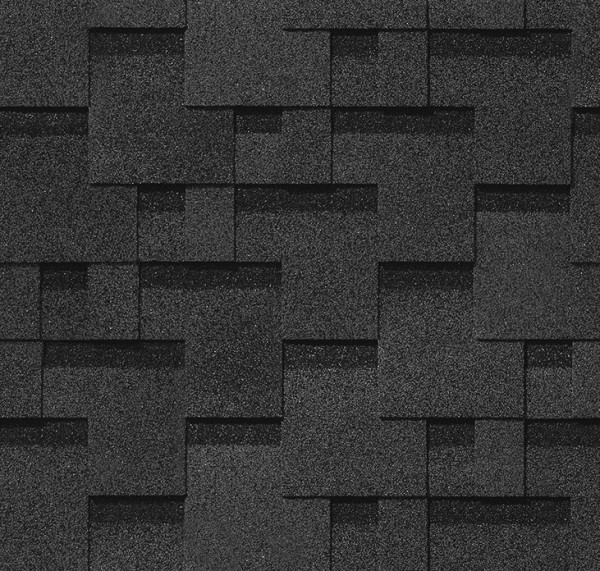 Гибкая черепица Docke, коллекция Афины Асфальт купить в Благовещенске