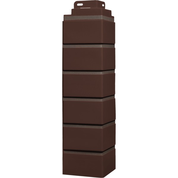 Угол наружный Fineber «Кирпич клинкерный» Жженный купить в Благовещенске