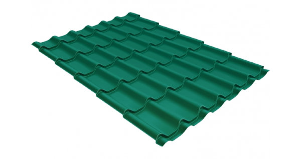 Металлочерепица классик 0,5 Satin RAL 5021 купить в Благовещенске
