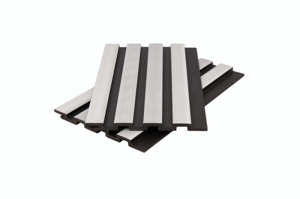 Стеновая панель брусковая двухцветная co-extrusion, white купить в Благовещенске