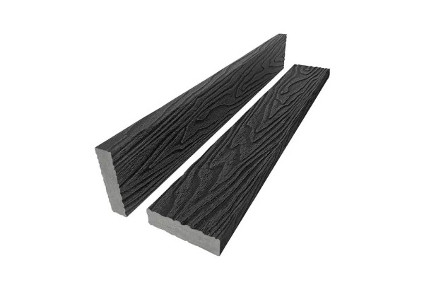 Брус лавочный 3D-тиснение 20х80 Графит купить в Благовещенске