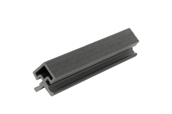 Угол внешний для фасадной панели co-extrusion, grey dark купить в Благовещенске