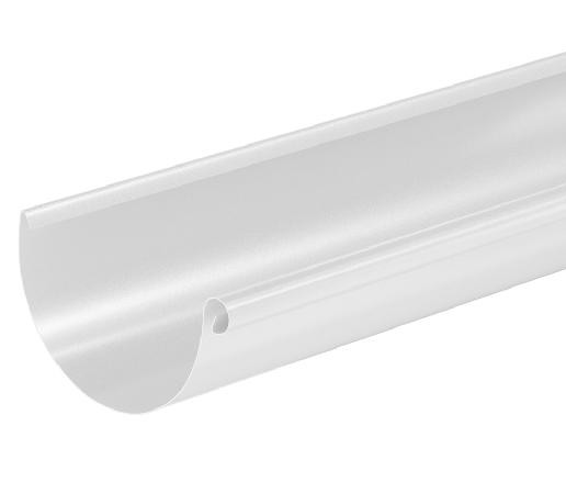 Водосток Aquasistem, система 125x90 - Водосточный желоб 3.00м RAL 9003 Белый купить в Благовещенске
