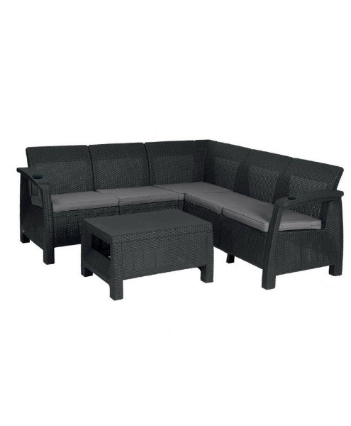 Угловой диван  Yalta Corner Set (столик в комплект не входит) купить в Благовещенске
