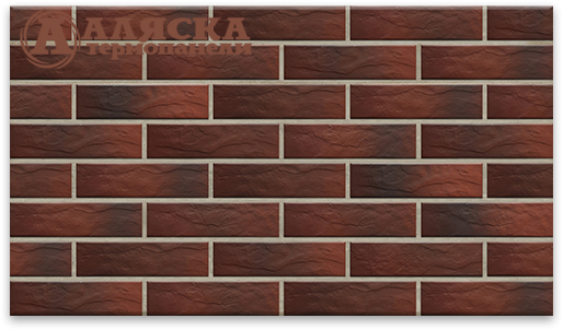 Фасадные Термопанели Аляска Cherry Rustic купить в Благовещенске