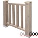 Ограждение из ДПК Outdoor Классик 3D STORM серый микс купить в Благовещенске
